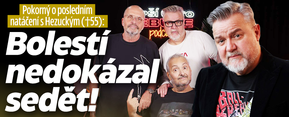 Banner ke žhavému tématu: Pokorný o posledním natáčení s ...