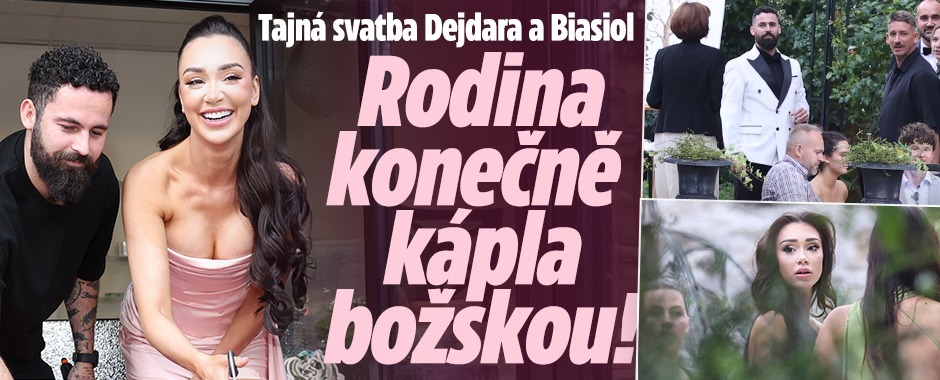 Banner ke žhavému tématu: Tajná svatba Dejdara a Biasiol: Rodina ...