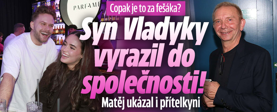 Banner ke žhavému tématu: Copak je to za fešáka? Jediný syn ...
