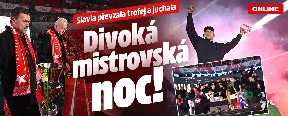 Slavia juchala s pohárem: Divoká mistrovská noc!
