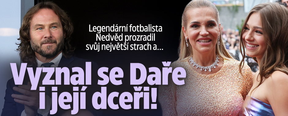 Banner ke žhavému tématu: Nedvěd o svém největšm strachu: Vyznal ...