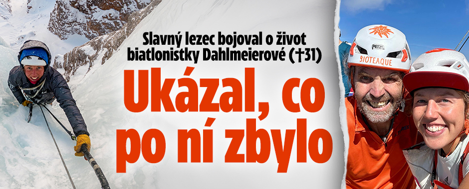 Lezec bojoval o život Dahlmeierové: Ukázal, co po ní zbylo 