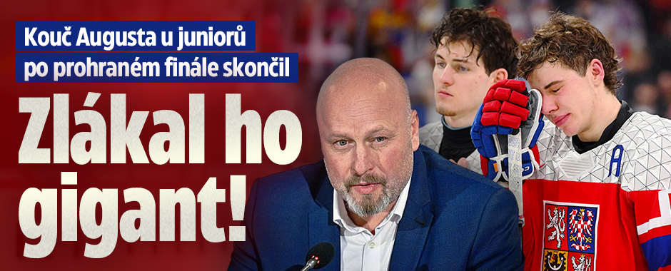 Banner ke žhavému tématu: Juniorský kouč Augusta po finále ...