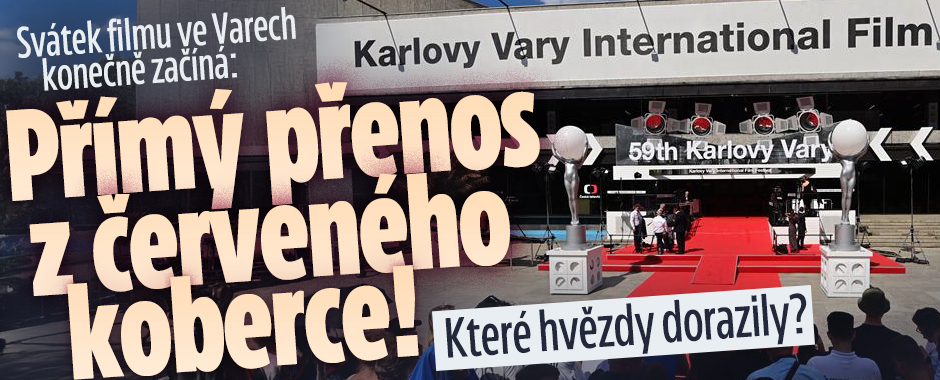 ŽIVĚ: Zahájení MFFKV poprvé bez Bartošky (†78)