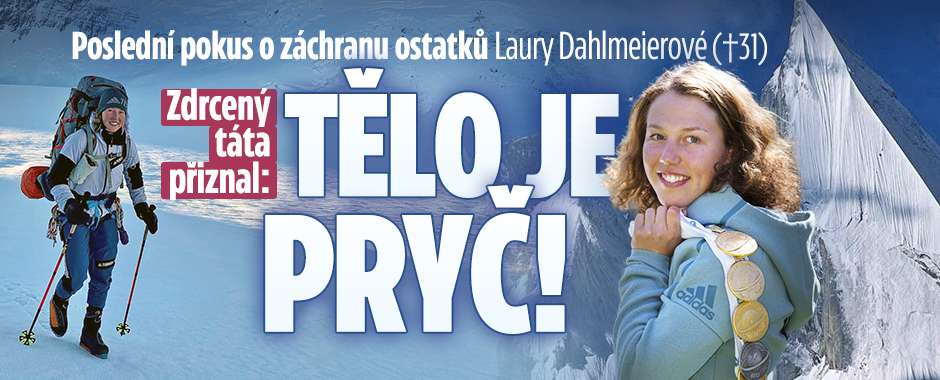 Banner ke žhavému tématu: Pokus o záchranu ostatků Dahlmeierové ...