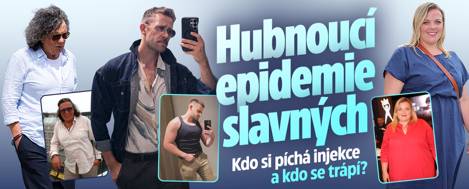 Banner ke žhavému tématu: Hubnoucí epidemie slavných! Kdo si ...