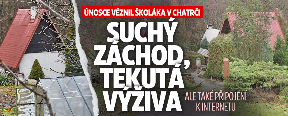 Banner ke žhavému tématu: Únosce věznil školáka v chatrči: Suchý ...