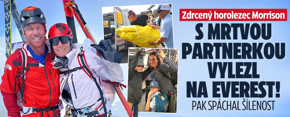 Banner ke žhavému tématu: S mrtvou partnerkou vylezl na Everest: ...