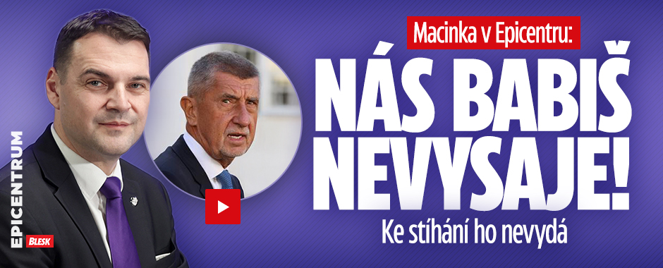 Banner ke žhavému tématu: Šéf Motoristů Macinka v Epicentru: Nás ...