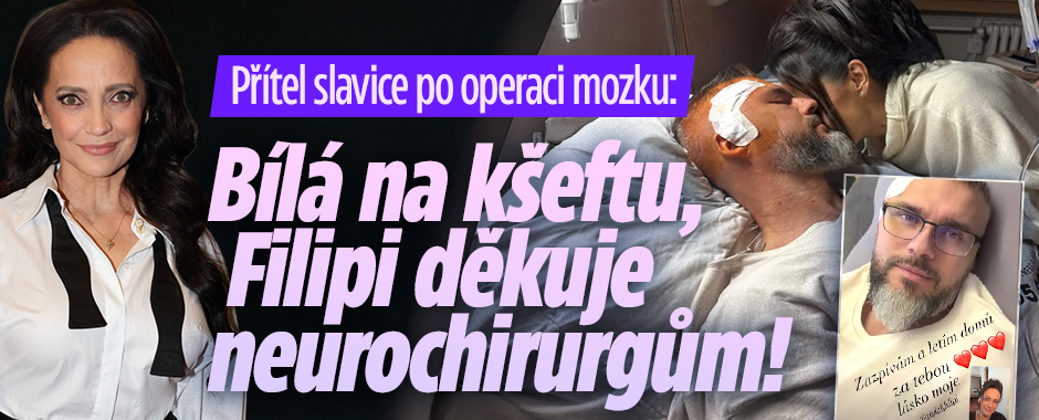 Banner ke žhavému tématu: Přítel slavice po operaci mozku: Bílá ...