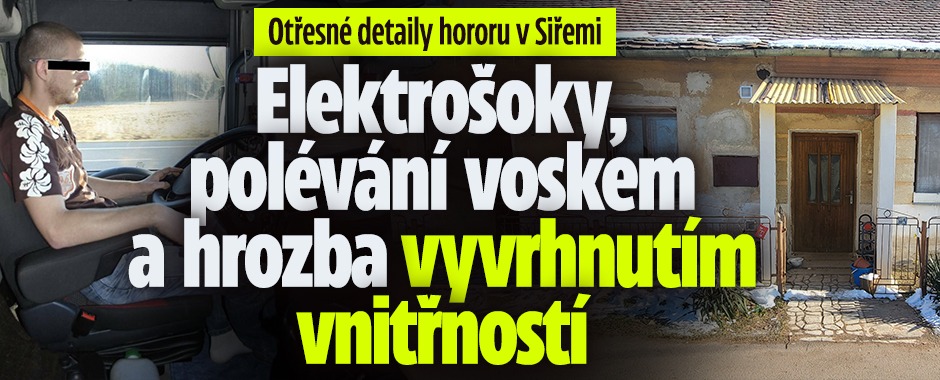 Banner ke žhavému tématu: Detaily hororu v Siřemi: Elektrošoky a ...