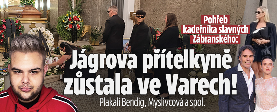 Pohřeb kadeřníka Zábranského: Branišová zůstala ve Varech!