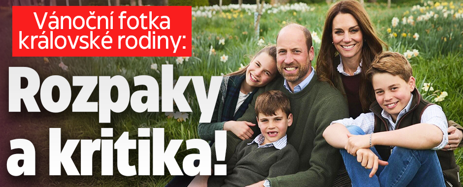 Banner ke žhavému tématu: Vánoční fotka královské rodiny: Rozpaky ...
