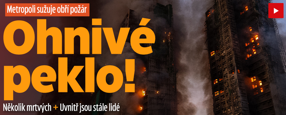 Banner ke žhavému tématu: Metropoli sužuje obří požár: Několik ...