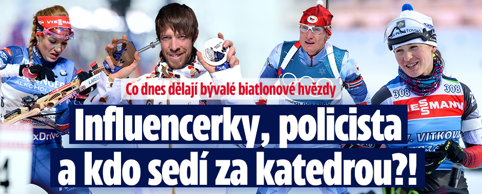 Banner ke žhavému tématu: Bývalé biatlonové hvězdy: Co dnes ...