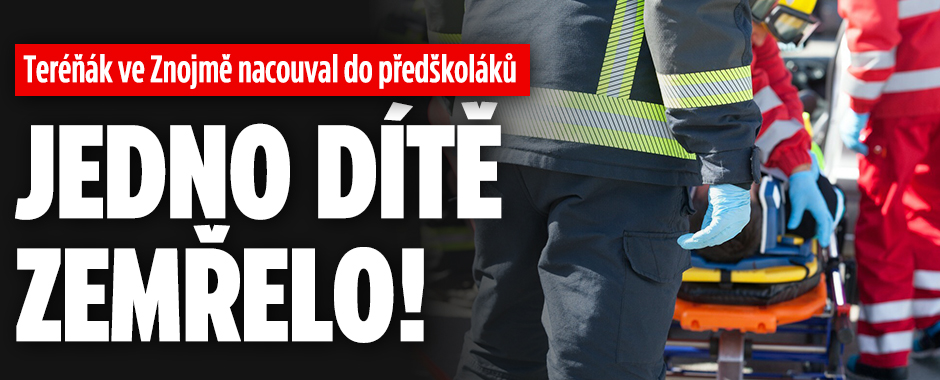Auto ve Znojmě srazilo 2 děti: Jedno zemřelo