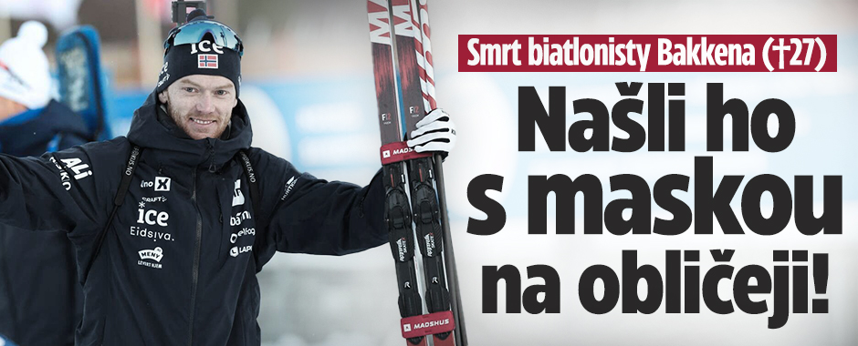 Banner ke žhavému tématu: Smrt biatlonisty Bakkena: Našli ho s ...