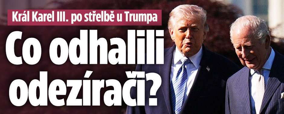 Banner ke žhavému tématu: Král Karel III. po střelbě u Trumpa: Co ...