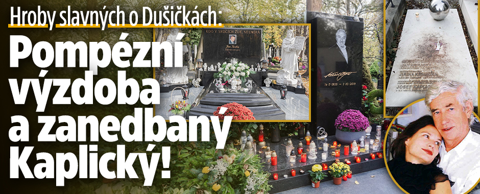 Banner ke žhavému tématu: Dušičky na hrobech slavných: Havel v ...