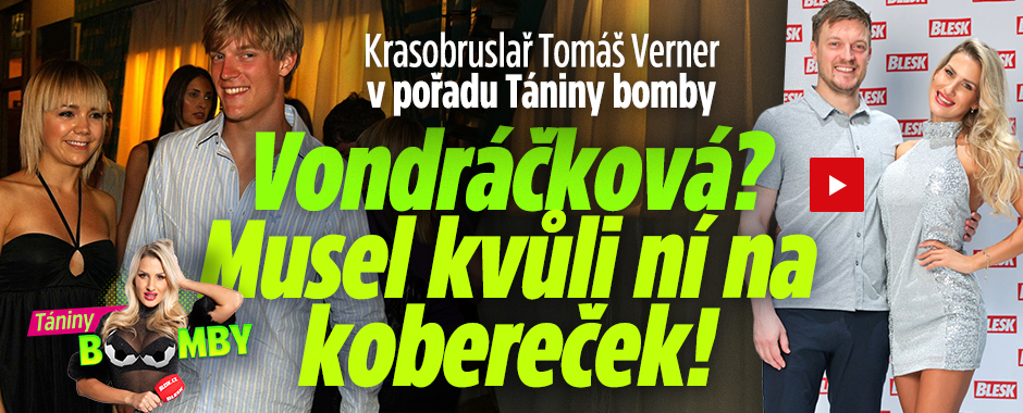 Banner ke žhavému tématu: Krasobruslař Tomáš Verner: Vondráčková? ...