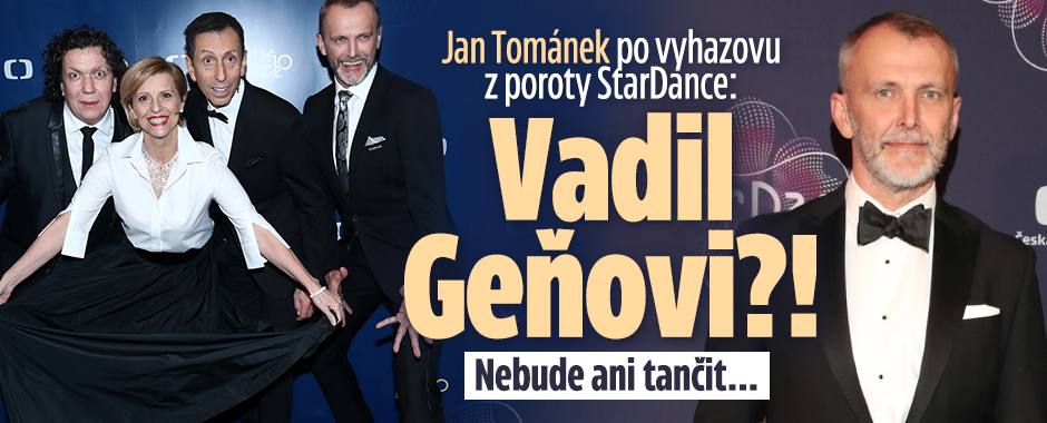 Banner ke žhavému tématu: Jan Tománek po vyhazovu z poroty ...