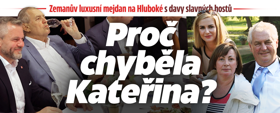 Zemanova oslava osmdesátin: Proč chyběla Kateřina?