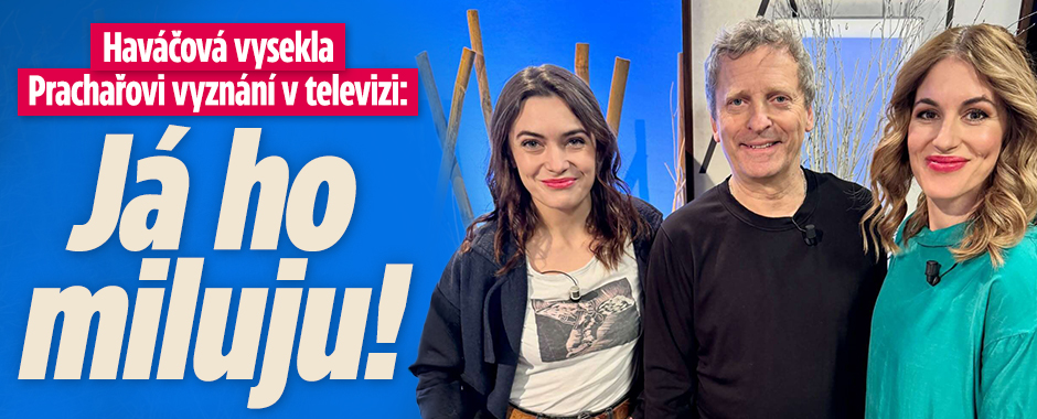 Banner ke žhavému tématu: Prachař a Haváčová poprvé v televizi: ...