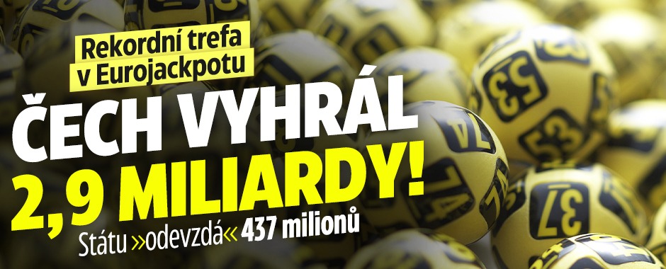 Banner ke žhavému tématu: Rekordní výhra v Eurojackpotu: Čech ...