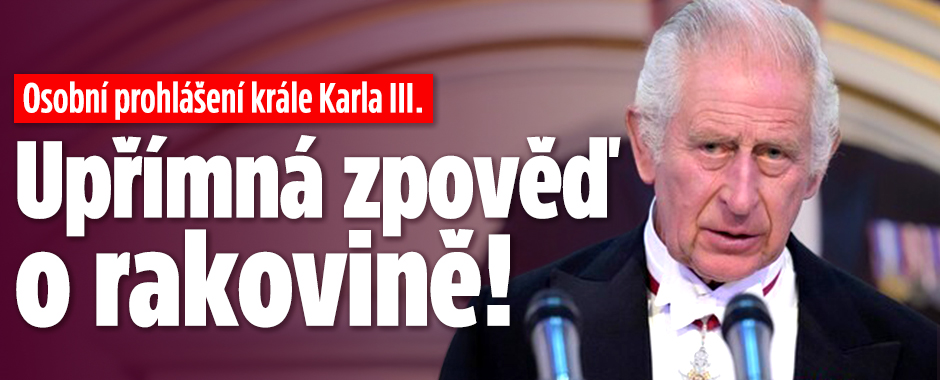Banner ke žhavému tématu: Osobní prohlášení krále Karla III. ...