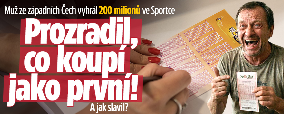 Banner ke žhavému tématu: Muž ze západních Čech vyhrál 200 ...