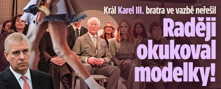 Banner ke žhavému tématu: Král Karel III. bratra ve vazbě ...