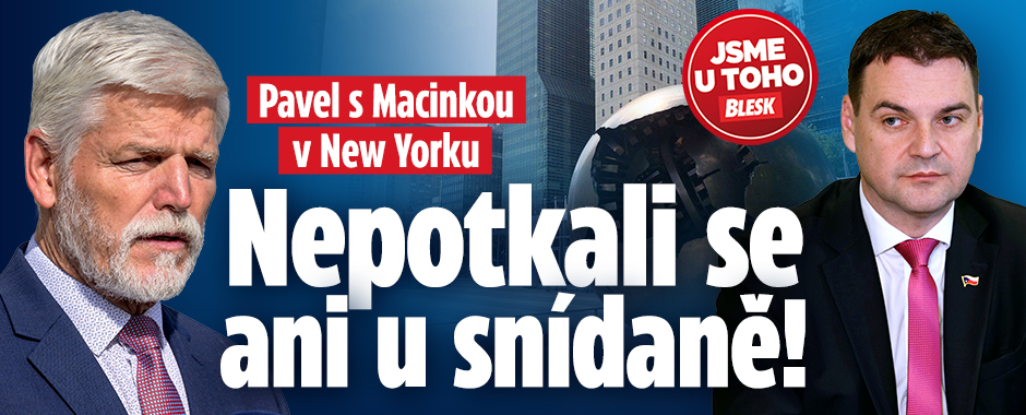 Banner ke žhavému tématu: Političtí rivalové v New Yorku: Pavel a ...