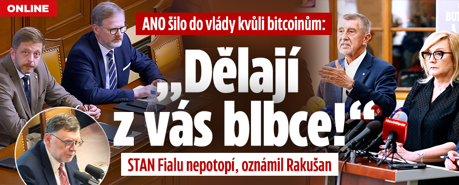 Sněmovna ONLINE: ANO šilo do vlády. „Dělají z vás blbce!“