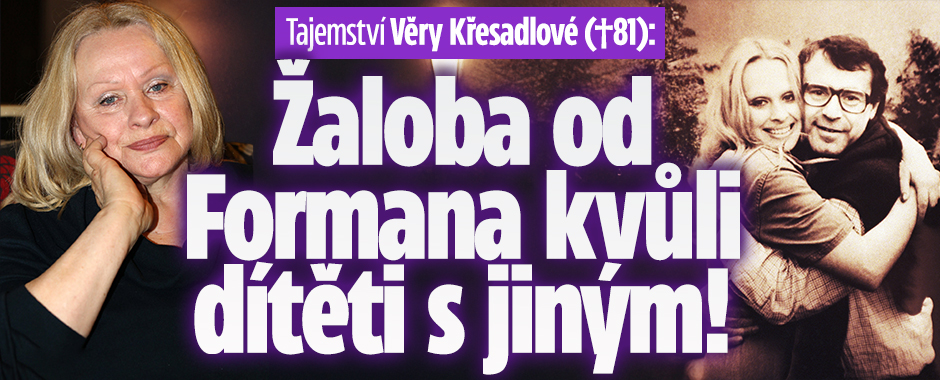 Banner ke žhavému tématu: Tajemství Věry Křesadlové (†81): Žaloba ...