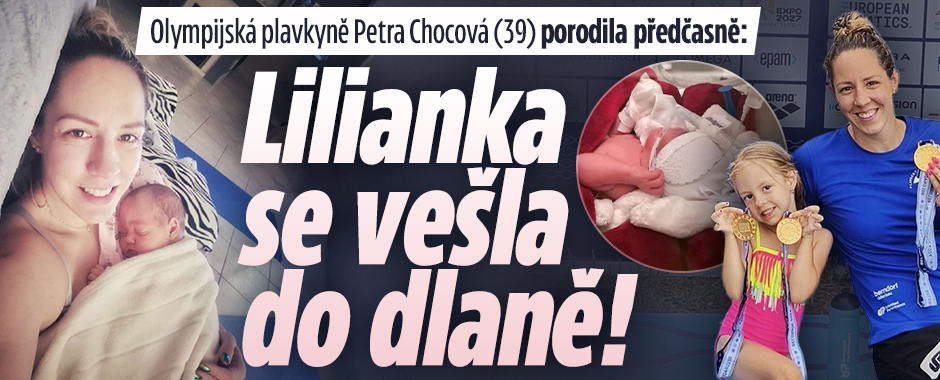 Banner ke žhavému tématu: Olympijská plavkyně Petra Chocová ...