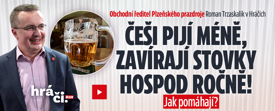 Banner ke žhavému tématu: Obchodní ředitel Prazdroje: Zavírají ...
