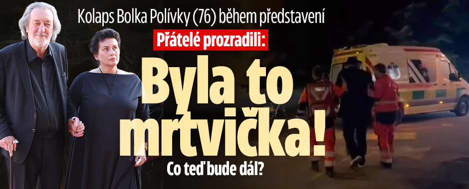Banner ke žhavému tématu: Přátelé Bolka Polívky (76) prozradili: ...