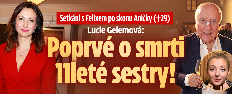 Banner ke žhavému tématu: První setkání po skonu Aničky: Gelemová ...