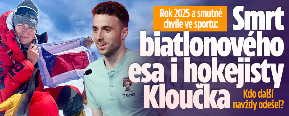 Banner ke žhavému tématu: Smutné sportovní chvíle v roce 2025: ...