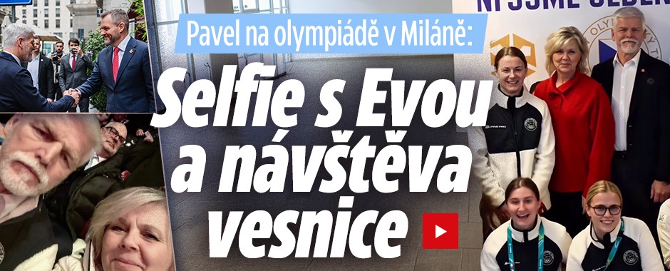 Banner ke žhavému tématu: Pavel na olympiádě: Selfie s Evou a ...