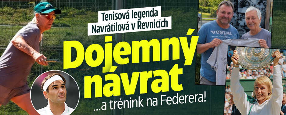 Banner ke žhavému tématu: Tenisová legenda Navrátilová v ...