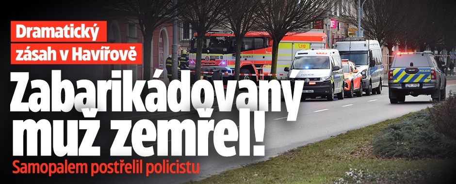 Banner ke žhavému tématu: Drama v Havířově: Zabarikádovaný muž ...