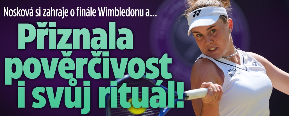 Banner ke žhavému tématu: Nosková si zahraje o finále Wimbledonu ...