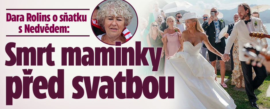 Banner ke žhavému tématu: Dara Rolins o sňatku s Nedvědem: Smrt ...