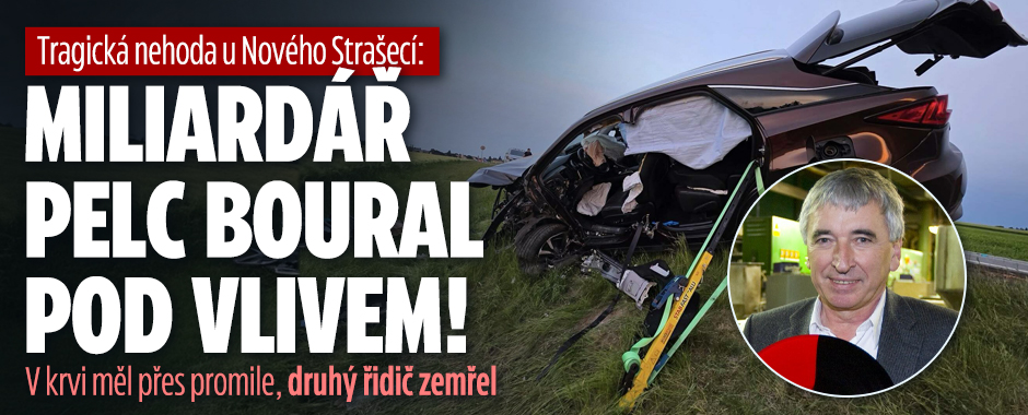 Miliardář Pelc boural pod vlivem: V krvi měl přes promile!