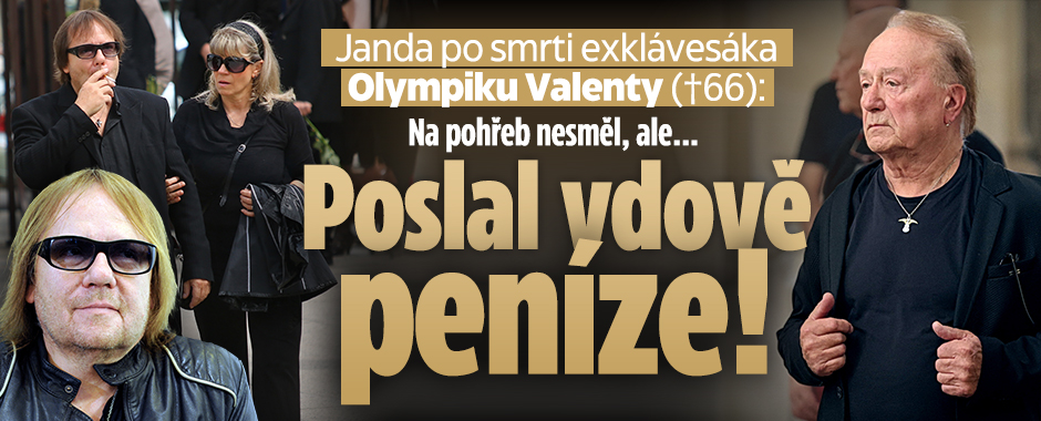 Banner ke žhavému tématu: Janda po smrti exklávesáka Valenty: Na ...