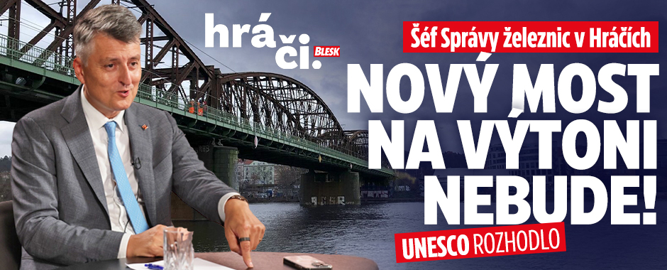 Šéf Správy železnic v Hráčích: Nový most z Výtoně nebude!