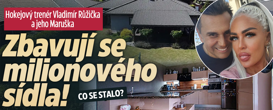 Kouč Růžička a jeho žena: Zbavují se hnízdečka lásky 