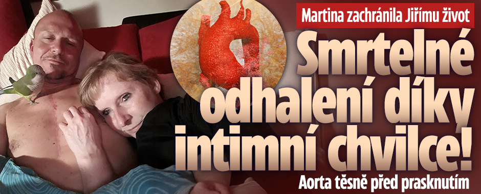 Banner ke žhavému tématu: Martina zachránila Jiřího v intimní ...