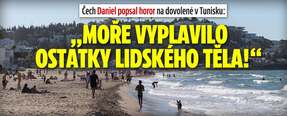 Banner ke žhavému tématu: Čech Daniel popsal horor v Tunisu: ...